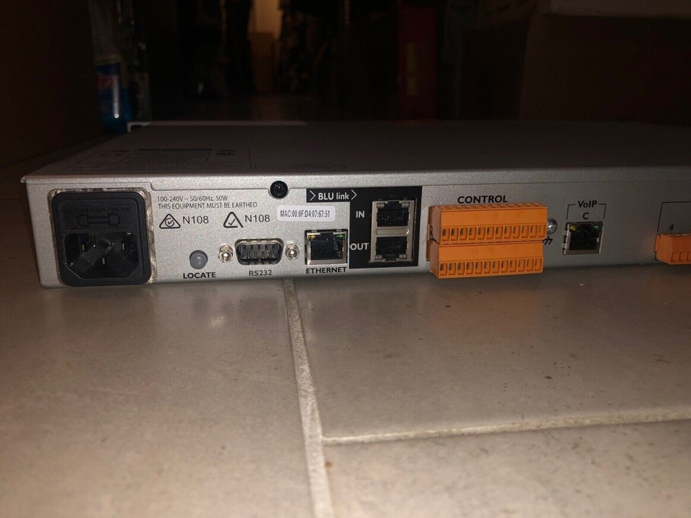 BSS Soundweb London BLU-103 Conferencing Processor with AEC & VOIP