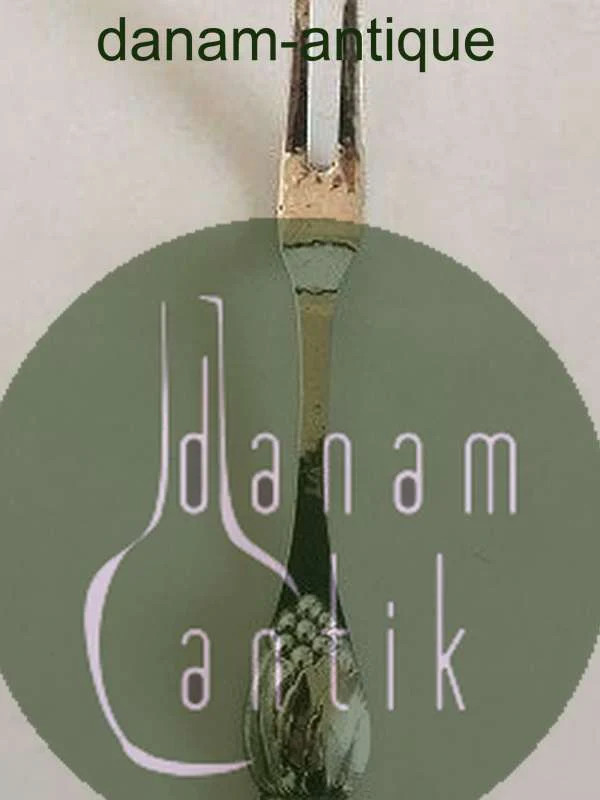 Evald Nielsen No 6 Cold Cuts Fork in Silver