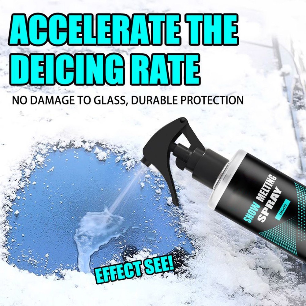 Snow Melting Spray Windshield Spray De-Icer 100ml