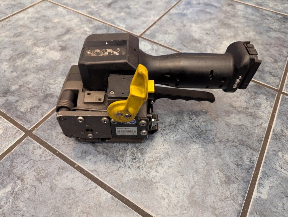 FROMM P320 Plastic Strapping Tool - Tool Only, Needs New Bearings - As Is