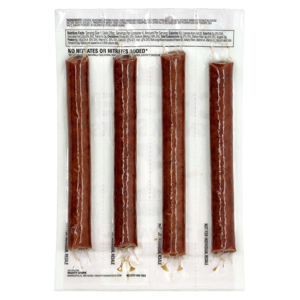 Chicken Snack Sticks, Teriyaki Style, 4 Sticks