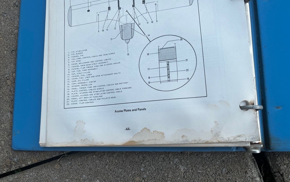 Piper Flite LinerProgrammed Inspection 761-496 Original