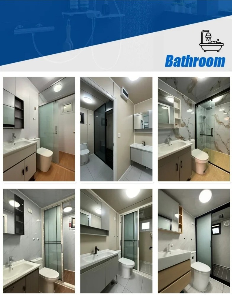 Custom Luxury 20ft 40ft Flat Pack Container House 🏠 Tiny Home Office Modular