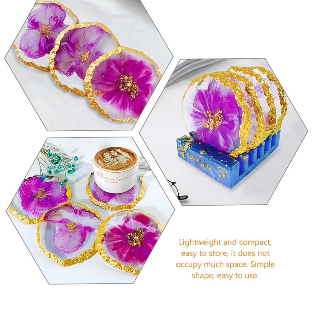 4pcs Silicone Mold Making Mold Coaster Coaster Mold