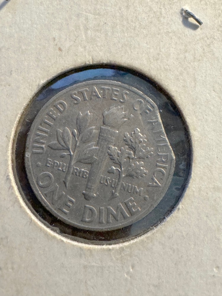 1967 CLIPPED ERROR Roosevelt Dime