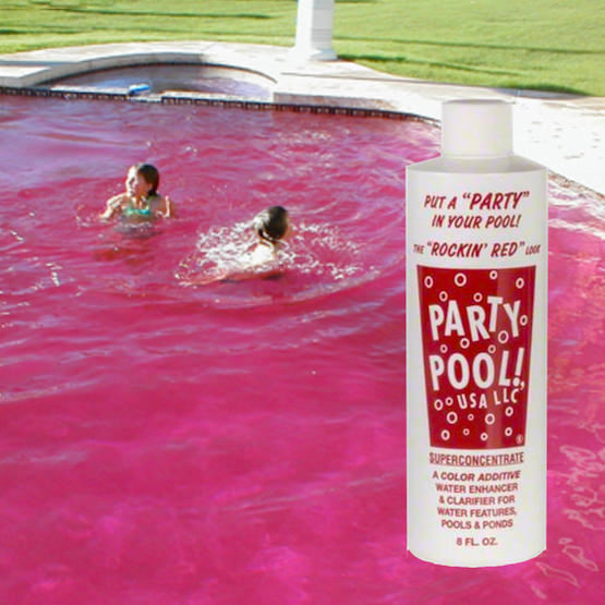 Party Pool Super-Concentrate Pool Dye Red