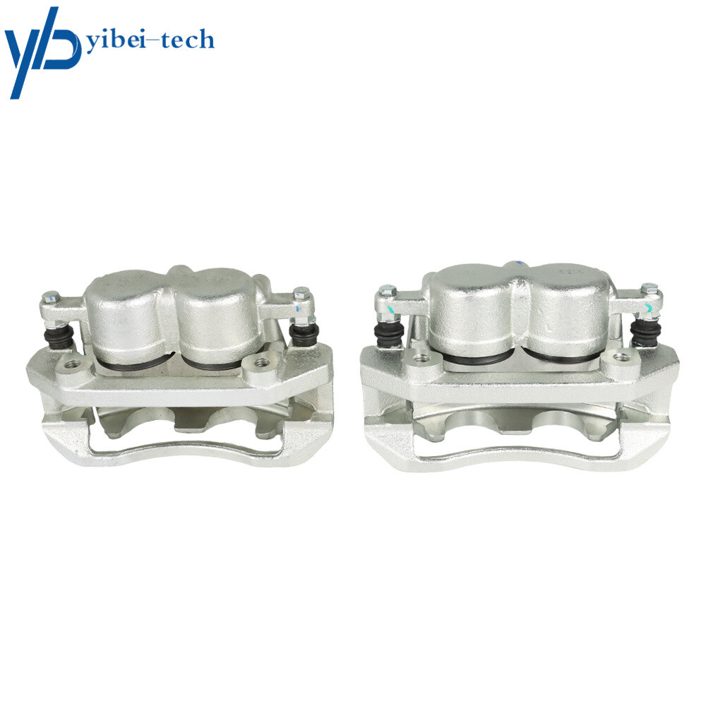 Front Brake Calipers w/ Bracket Pair 2 for Ram 1500 Dodge Durango Chrysler Aspen