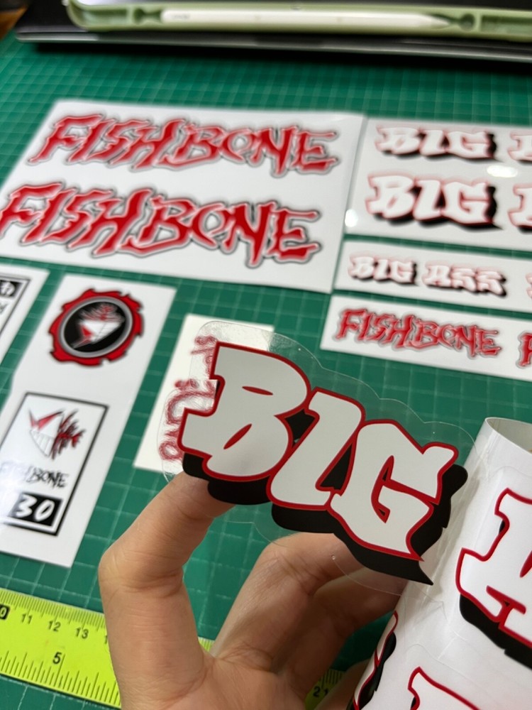 Fishbone Bmx sticker decals