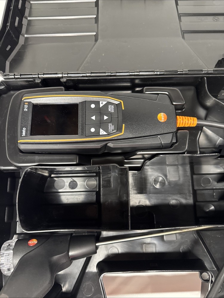 Testo 310 II Digital Combustion Analyzer Kit