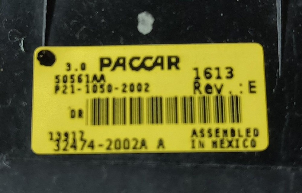 PETERBILT P21-1050-2002 CONTROL-2.1M PASS DCM
