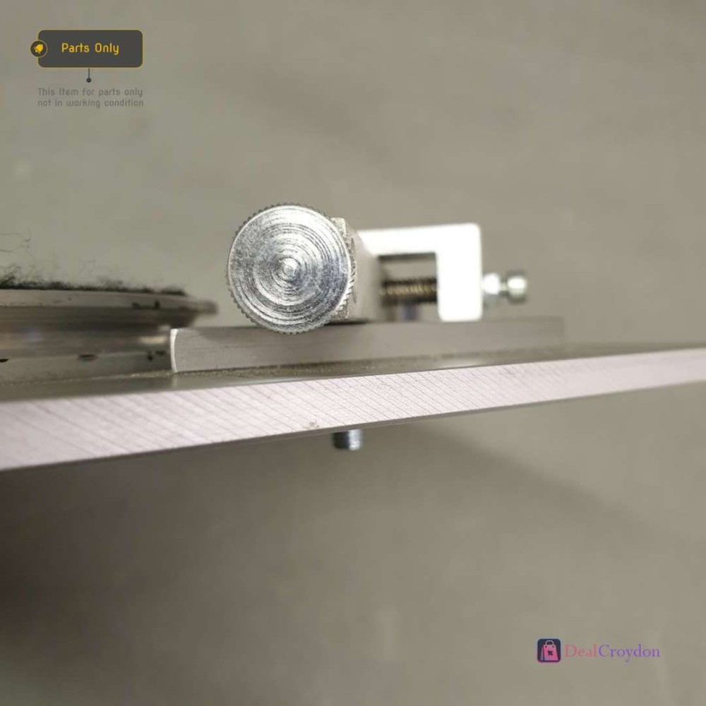 AUDIO DESK SYSTEME GLASS CD CUTTING LAITHE UNTESTED