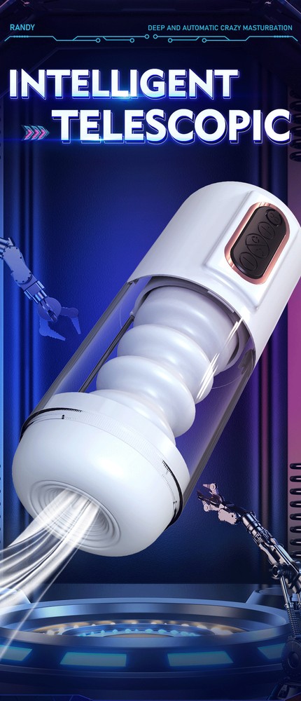 Automatic Male Masturbator Cup Thrusting & Sucking Vibrating Heating Lubricants