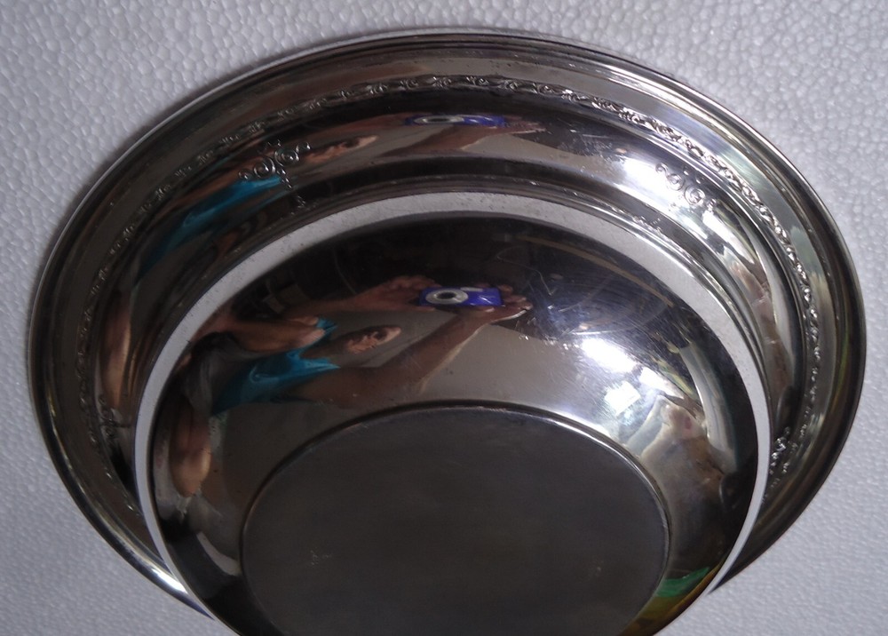 Towle Large 10 1/4" Sterling Silver Bowl Pattern “Old Lace”