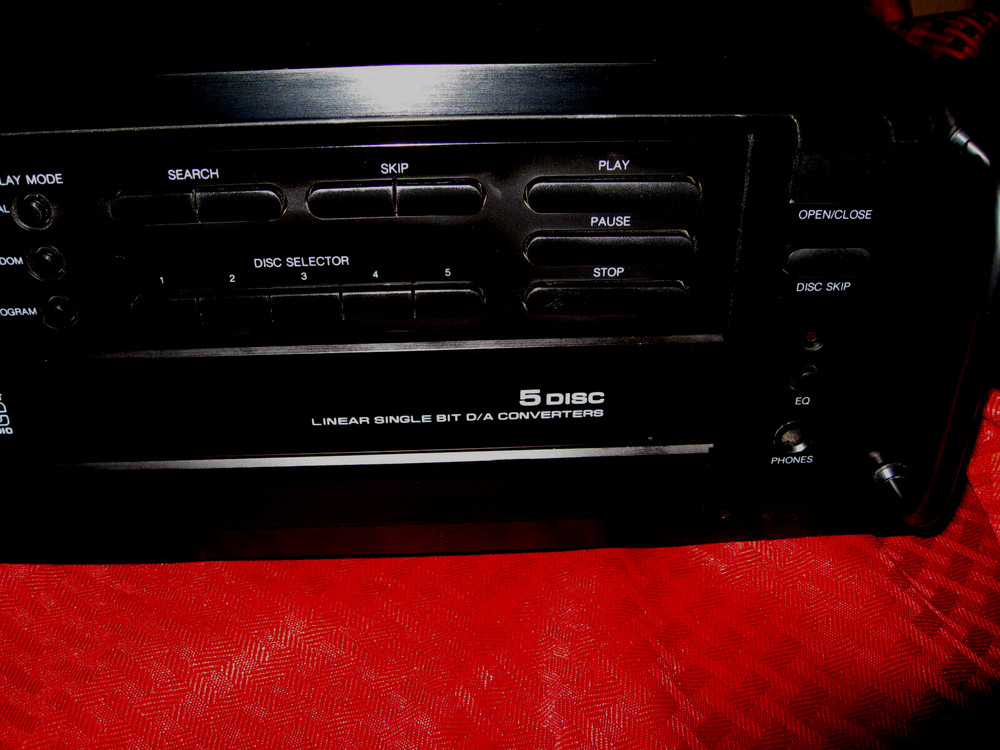 Carver SD/A350 Rack Mount CD Player Tested & Working w/ Remote Control
