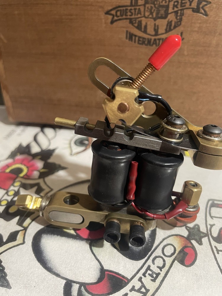 Handmade Brass Tattoo Machine