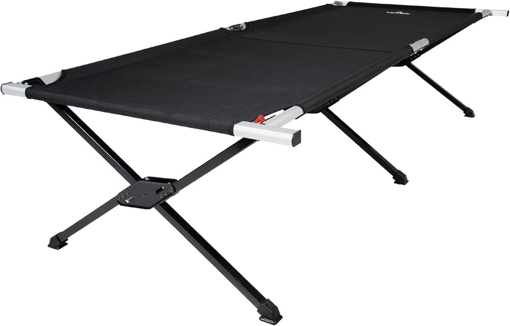 Teton Outfitter Camping Cot Heavy-Duty Oversized Folding Cot Adults Comfortable