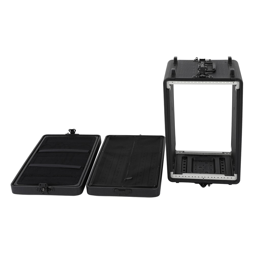 Rack Case 6U Rack Case Dust-Proof 6U Rack Case w/ Microphone Storage Compartment