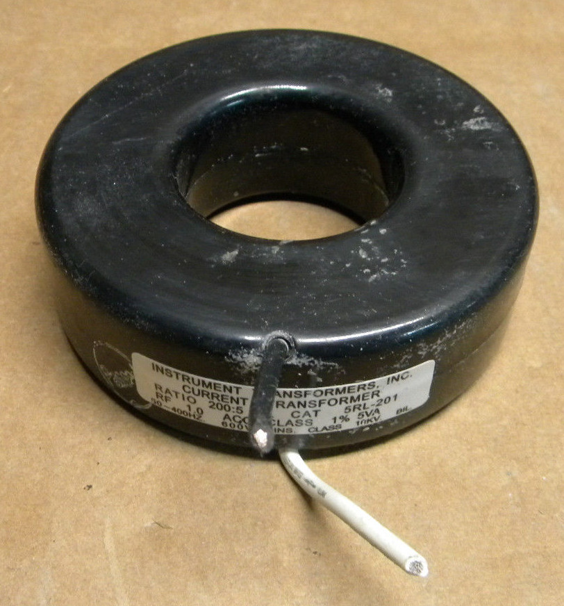 Instrument Transformers Inc. 5RL-201 Current Transformer