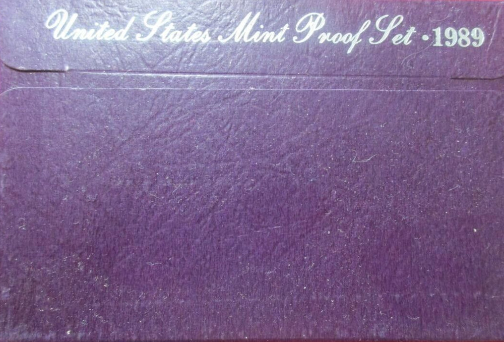 1989 Proof Set U.S. Mint Original Packaging