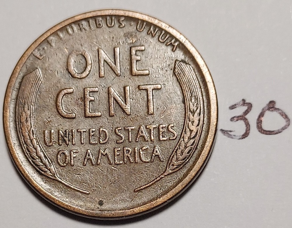 1919-S Lincoln Wheat Cent #30