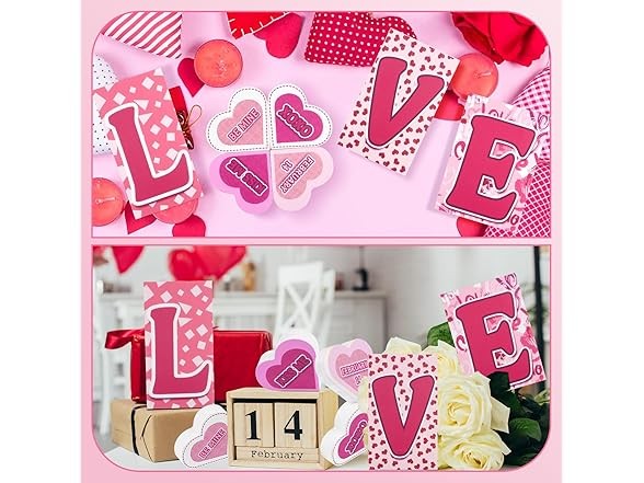 Valentines Day Decorations Tiered Tray