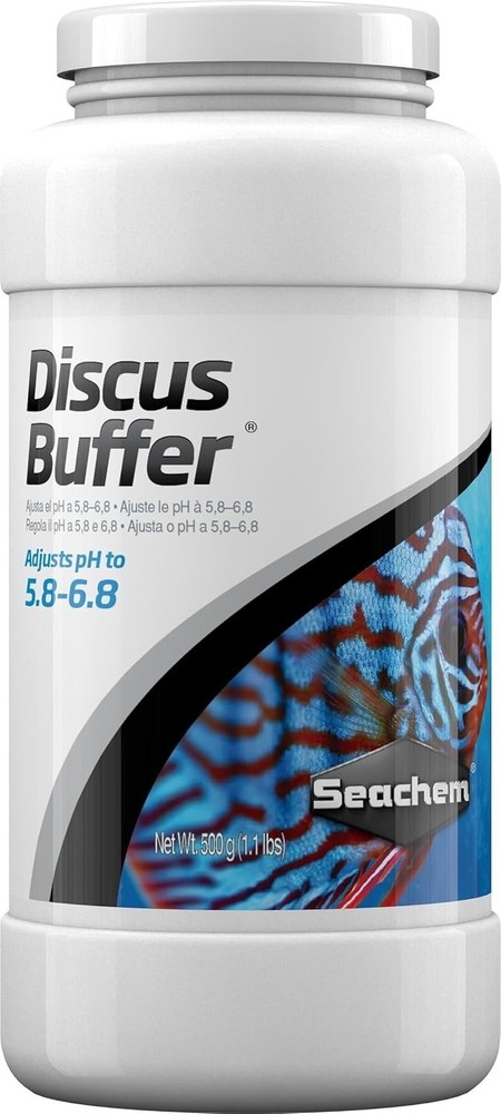 New Sealed Seachem Discus Buffer 500g