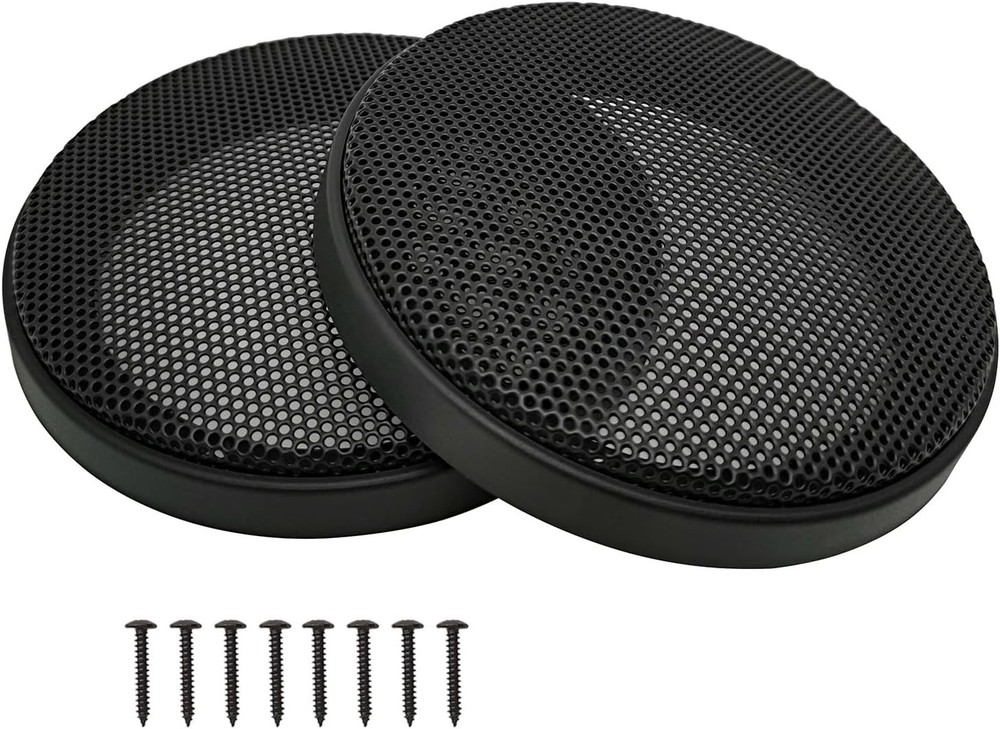 3" Speaker Grill Covers, Car Speaker Subwoofer Guard Protector, ABS Plastic F...