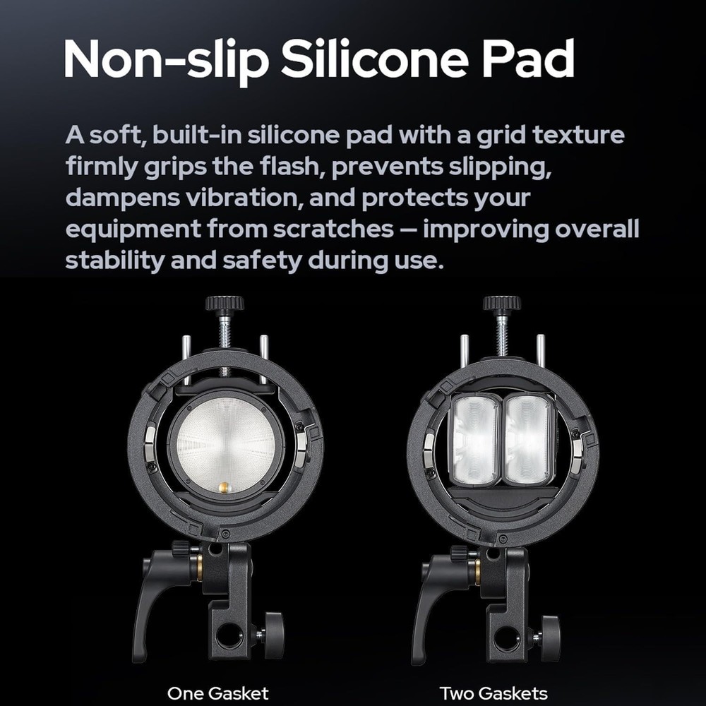 S3 Upgraded L-Type Speedlite Bracket for Enhanced Stability and Lighting Control