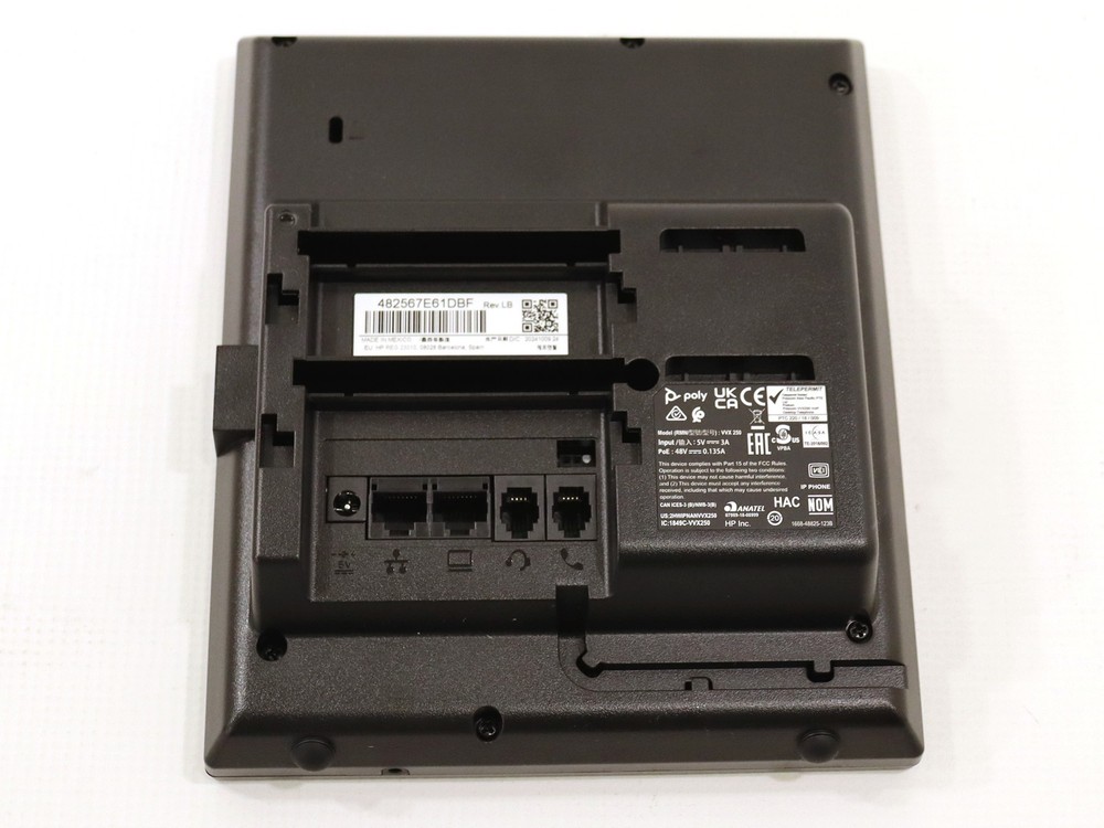 Poly VVX 250 Bussiness IP Phone (Black)