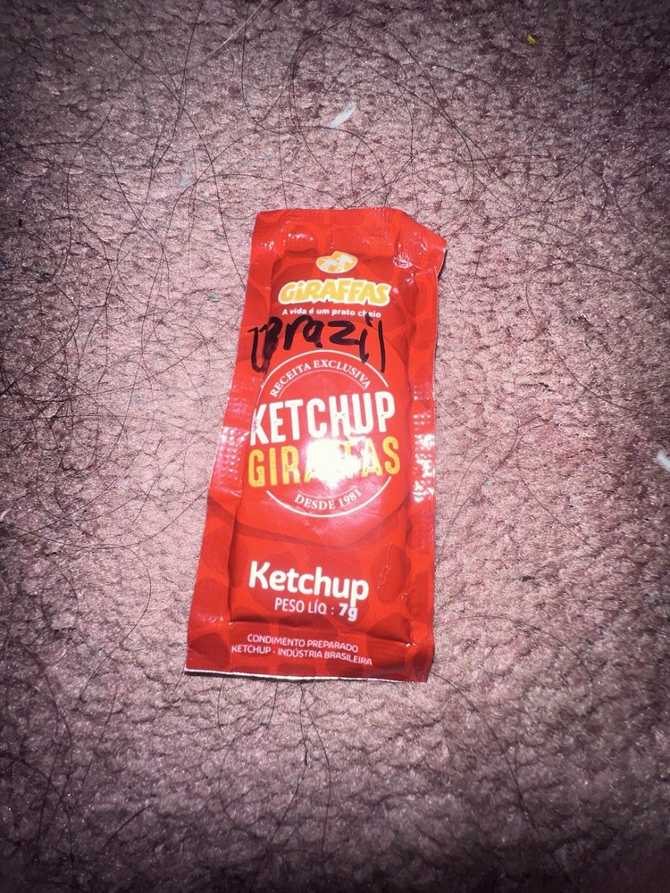 Ketchup Packet From BRAZIL (2025)