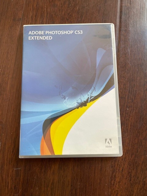Adobe Photoshop CS3 Extended Macintosh disk + Serial