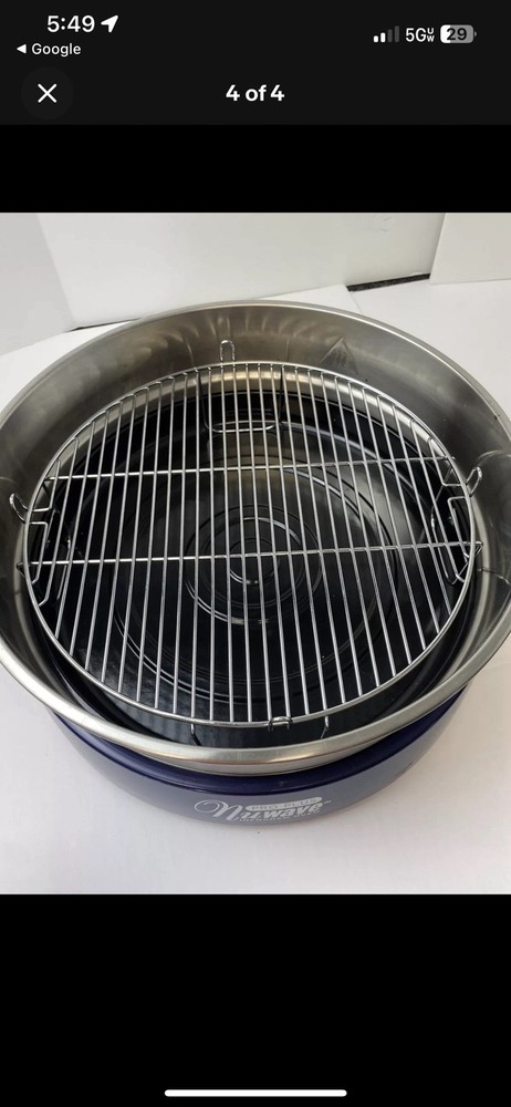 NUWAVE Blue Infrared Oven Pro Plus Model 20614 Kitchen Cooking System Extender