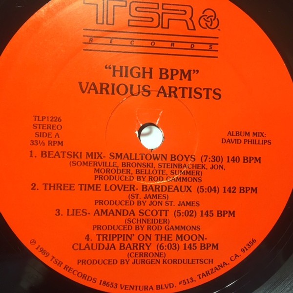 Various - High BPM: High Beats Per Minute (LP) (Mint (M)) - 4046085841