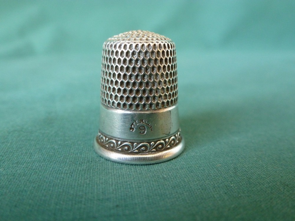 925 Sterling Silver Thimble 9