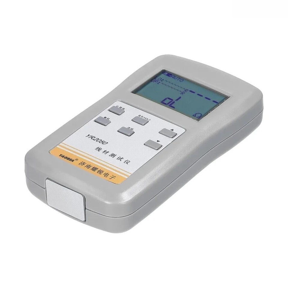 Handheld 4-Wires Milliohm Meter Low Resistance Meter DC Micro Ohm Meter Tester
