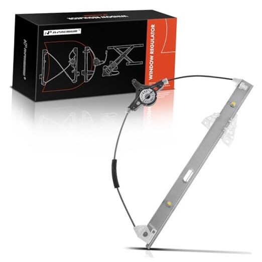 Electric Power Window Regulator Without Motor Compatible Front Driver Side