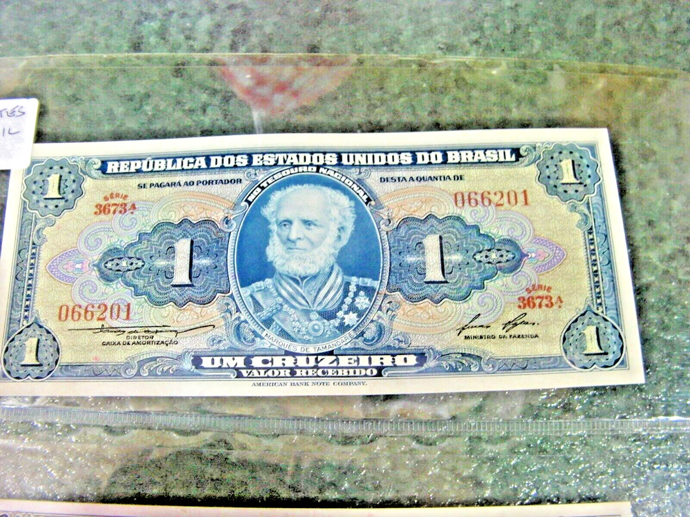 BANK NOTES WORLD 3 NOTES G21 BRASIL