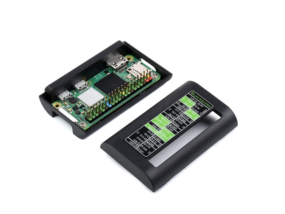 Waveshare ABS Protection Case for Raspberry Pi Zero Series Fits Zero / Zero 2 W