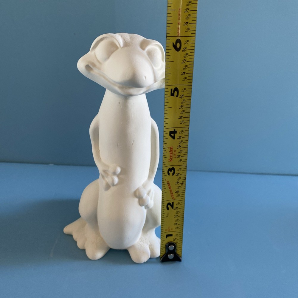 Ceramic Bisque Gecko Ready To Paint Cutie