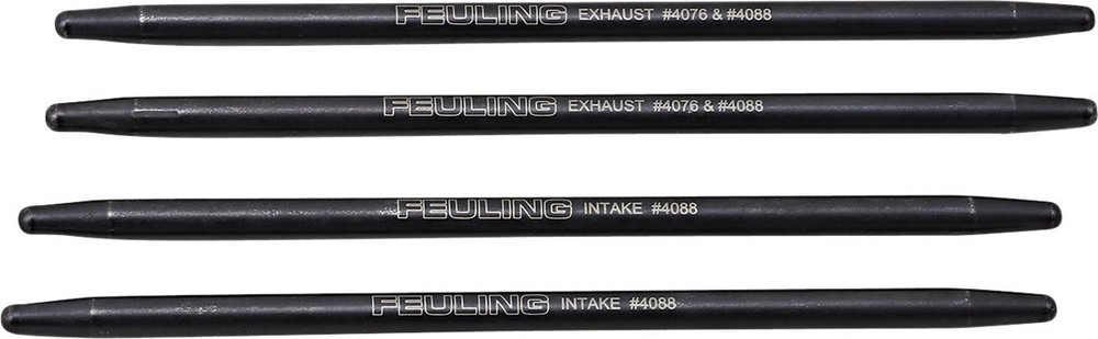 Feuling HP+ M8 0.165 Wall +0.040" Fixed Length Pushrods (4088)
