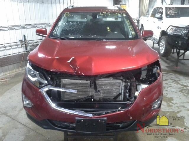 2019 Chevy Equinox Driver Front Headrest Only Black Cloth