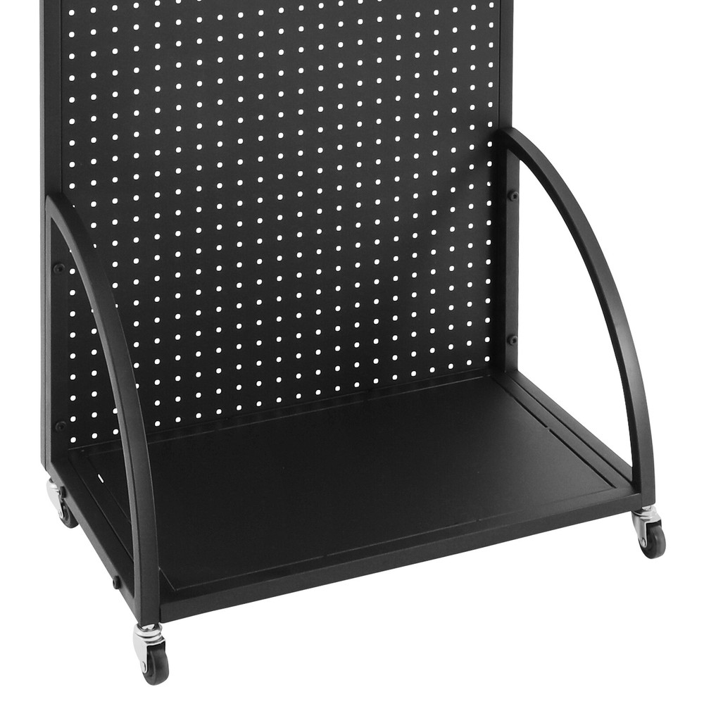Pegboard Display Stand, Merchandise Display Rack, Retail Pegboard Rack