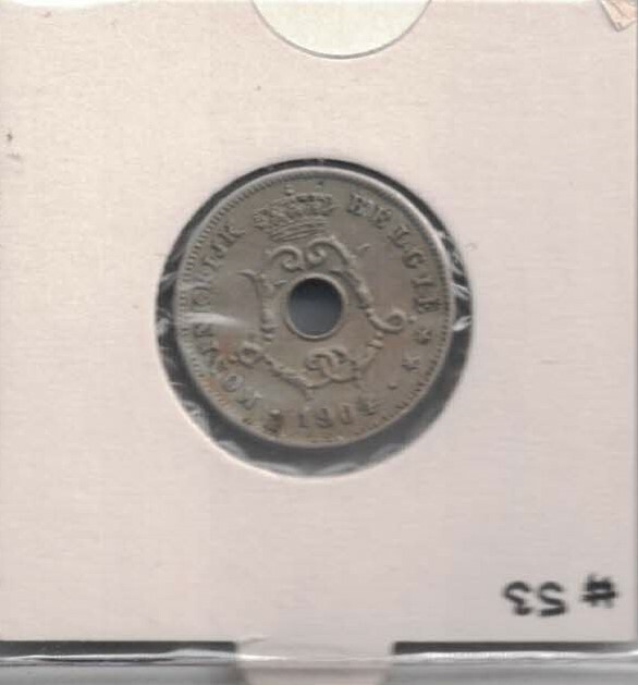 Belgium 10 centimes 1904