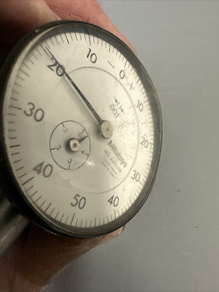 Mitutoyo 2413-08 Dial Indicator .001”-.400" Range*