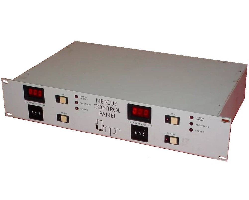 NPR Netcue Control Panel Rack Mount Radio/Audio Broadcasting For XDS-PRO