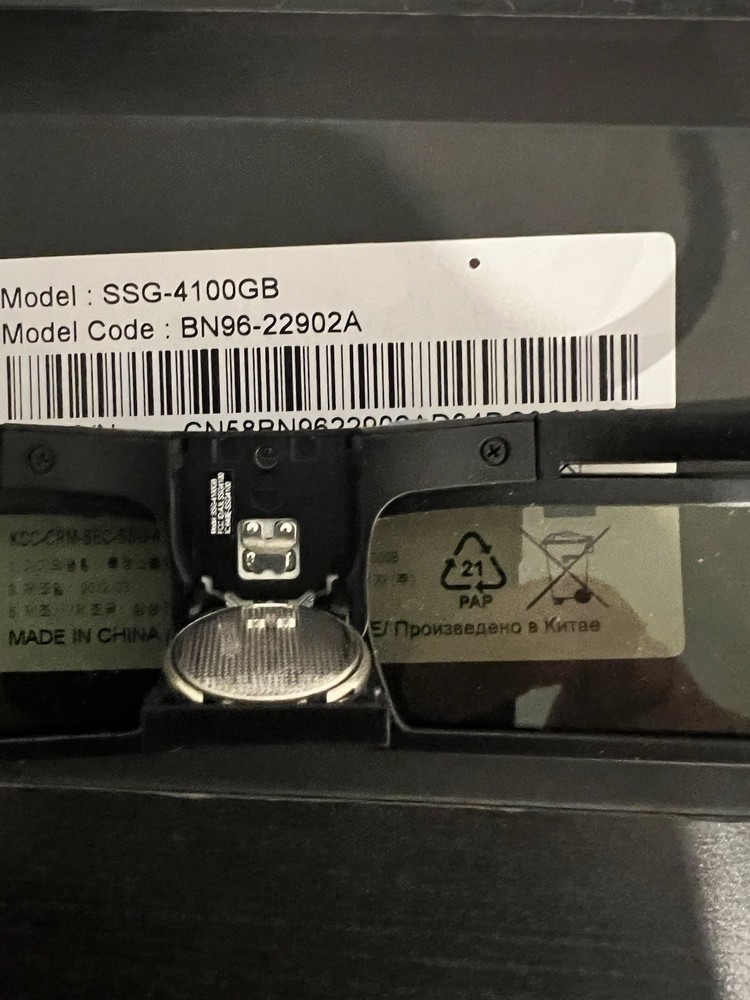 Samsung 3D Glasses New Pair