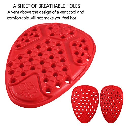 Protector CE Insert Armor Motorcycle Pants Replacement Pads Pair Hip