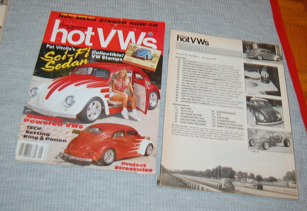 17 Vintage issues - hot VWs magazines 1993-1994(E)