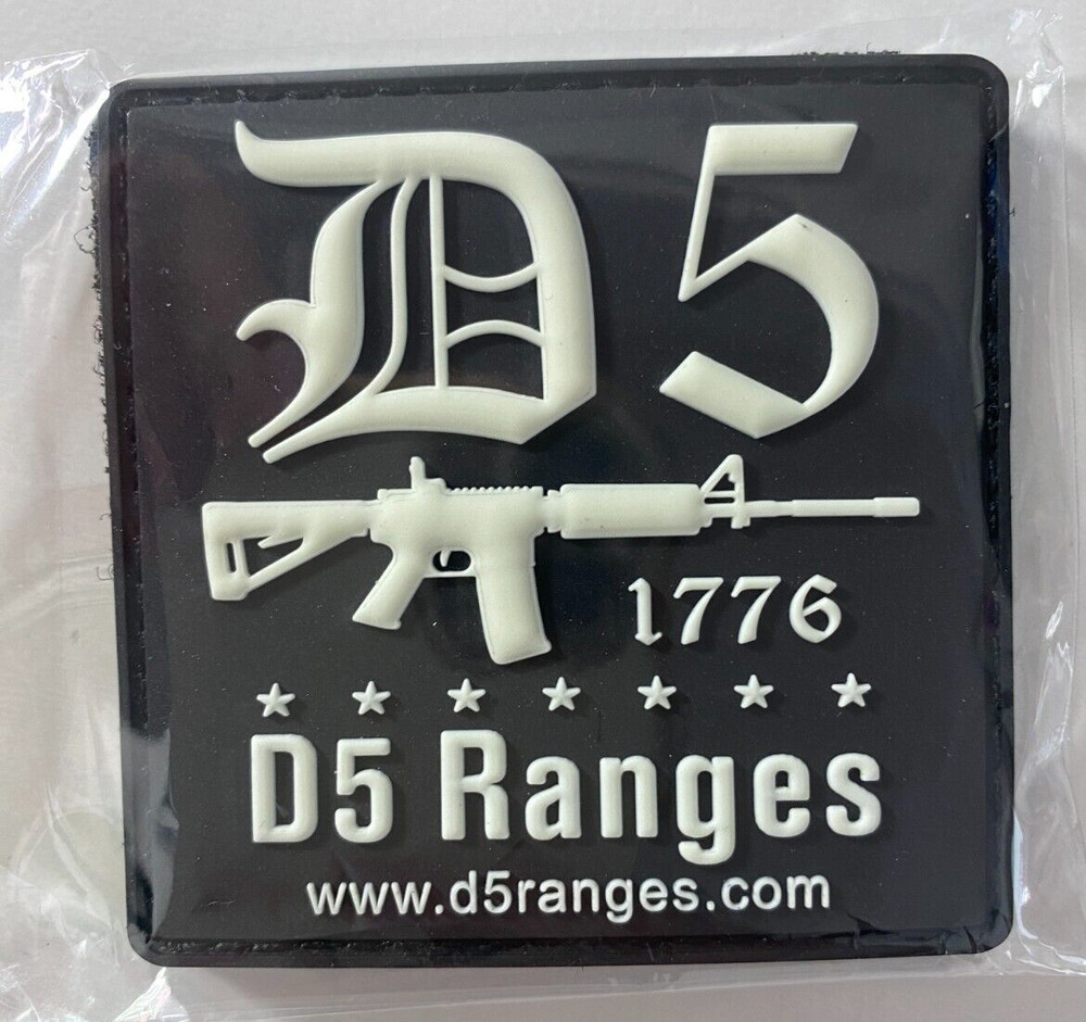 Shot Show 2025 D5 Ranges Tactical Morale Square Patch