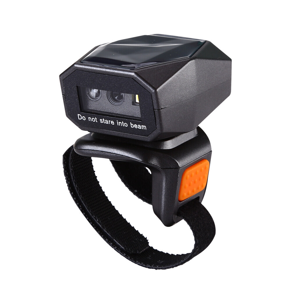 Eyoyo Mini 2D Barcode Scanner Wearable Ring Bluetooth Fnger Reader For iPhone PC
